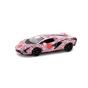 1:32 Lamborghini Sian x Keith Haring - Pink (The Love Heart)