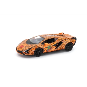 1:32 Lamborghini Sian x Keith Haring - Orange (The Love Heart)